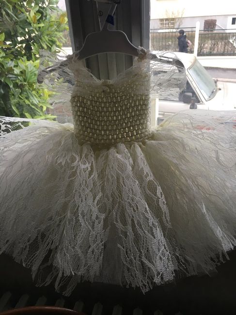 Je démarre la robe de mes filles :) - 1