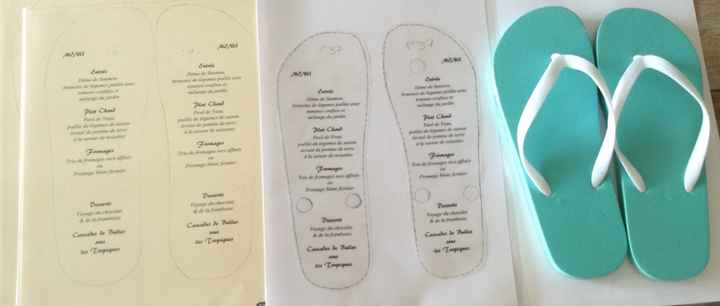 Menu thème :"d'îles en îles " - 1