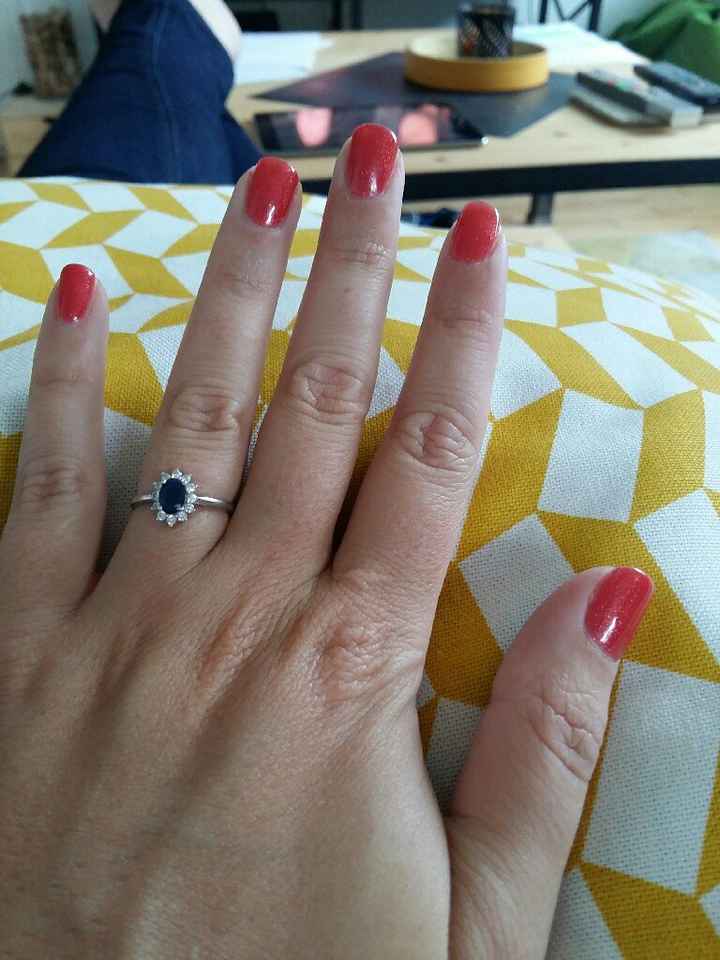 Et vous à quoi ressemble votre bague de fillancailles ? - 1