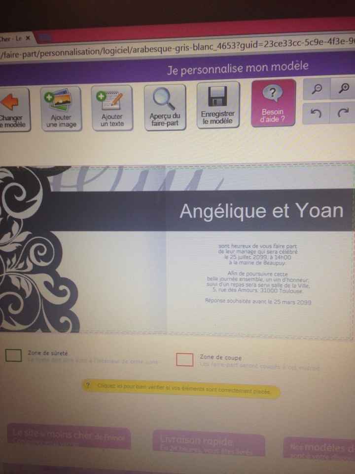 Vos faire part - 2