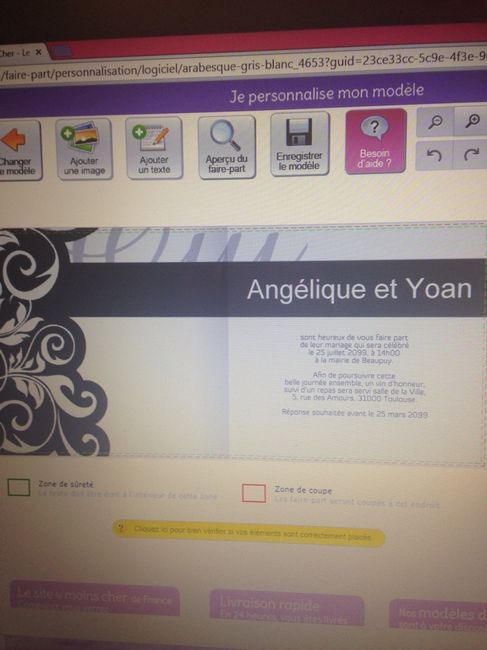 Vos faire part - 2