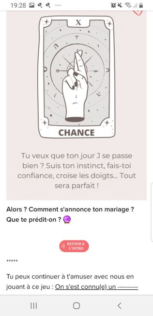 La chance te sourit 🔮😃 - 1