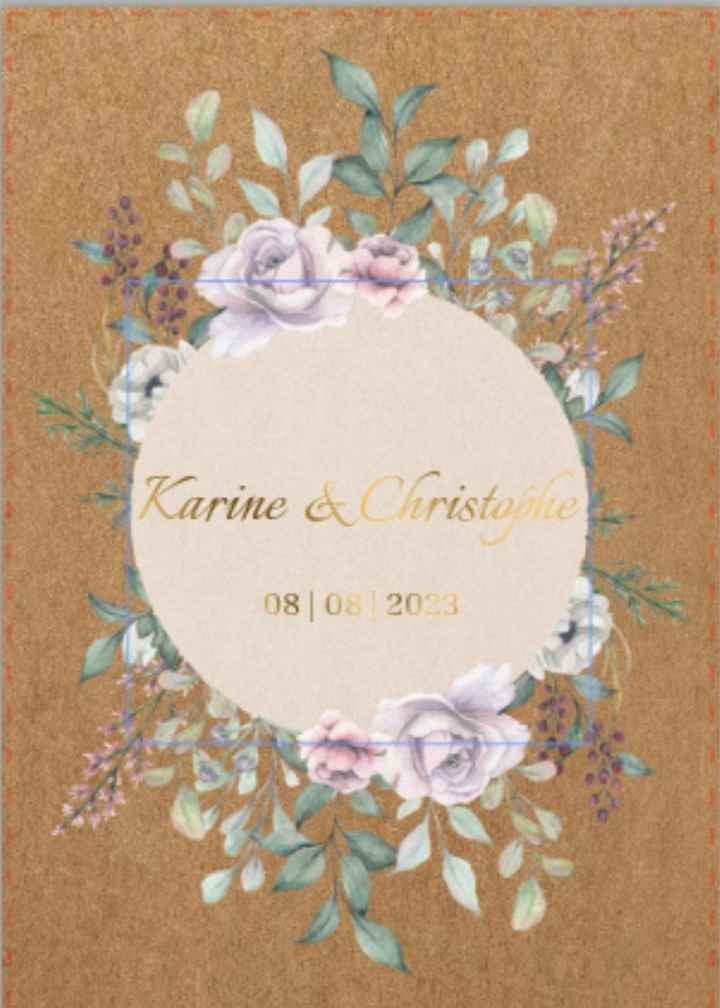 Publie ce modèle de faire-part et dis-nous quelle taille tu as du utiliser ! 😏💌 - 1