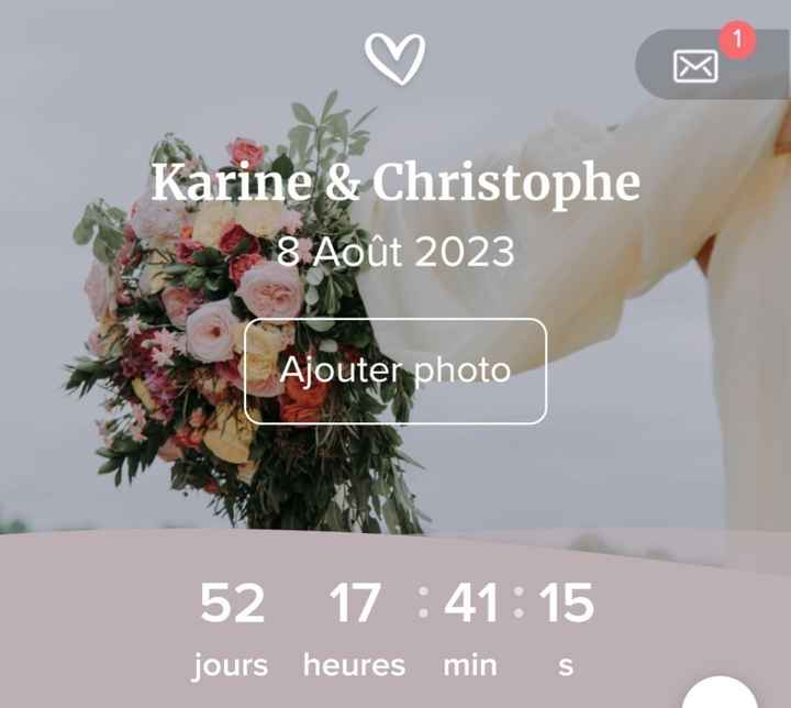 Capture depuis l'application mobile ton compte à rebours et partage-le ⏳😍 - 1