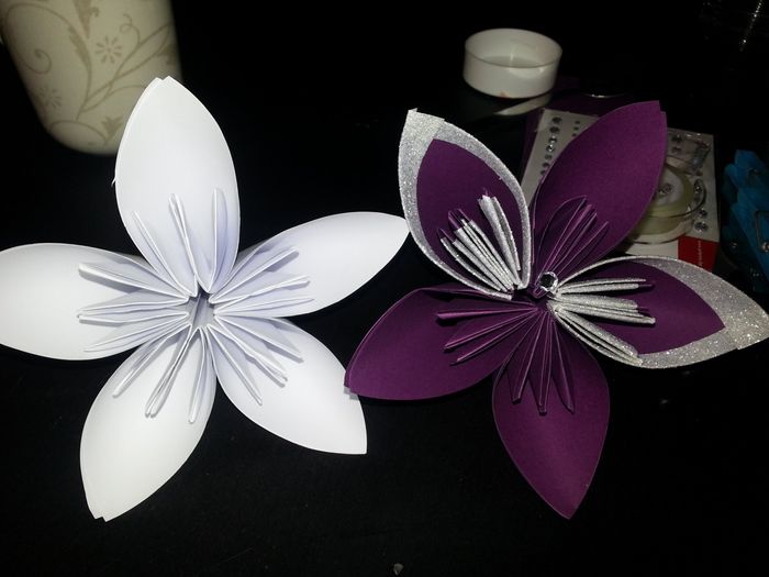 Papier A4 couleur prune - 1