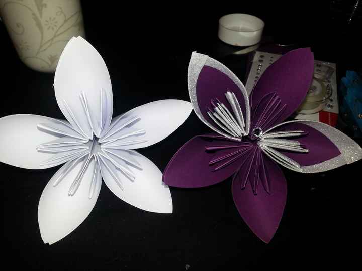 Papier A4 couleur prune - 1