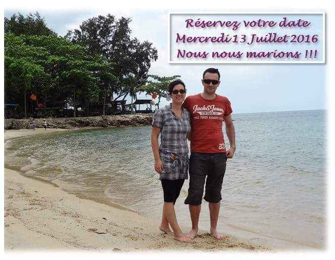 Journal d'une mariée - Le Save the Date - 1