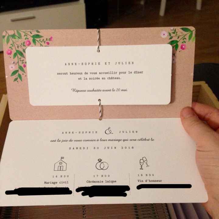  Faire-part reçu et ok 👌🏼 - 3