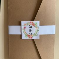 Faire part mariage pochette diy - 2