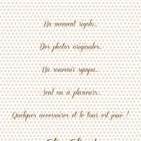 cadre explication pour photobooth