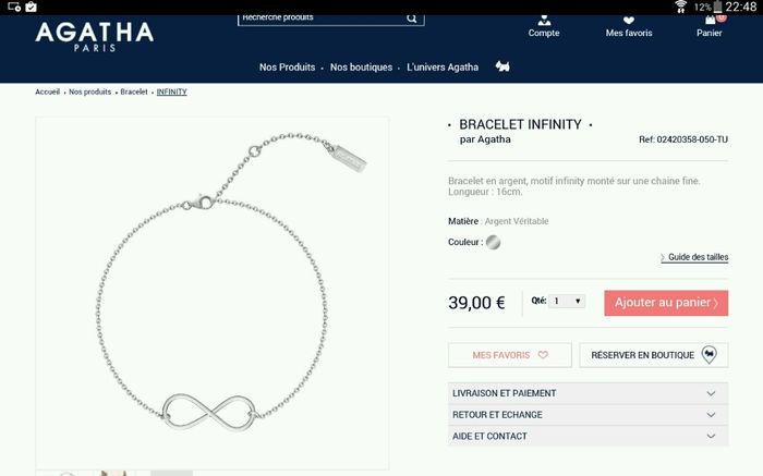 Bracelets pour témoins - 1