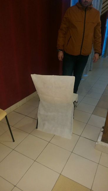 Housse de chaises jetables - 2