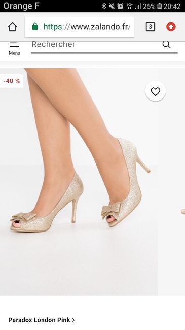 Chaussures de mariée originales - 1