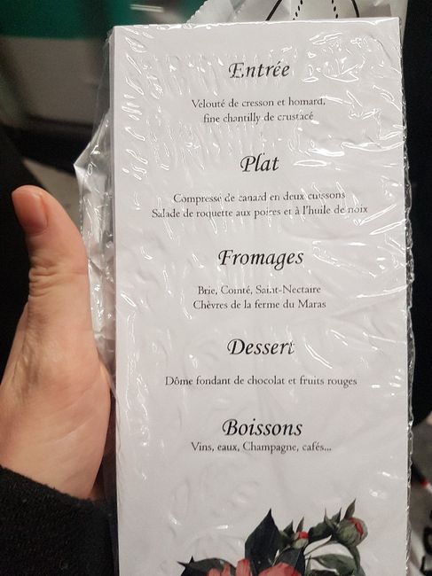 Repas du mariage 8