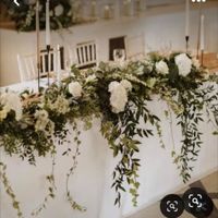 Centre de table des mariés - 1