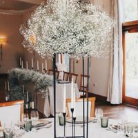 Centre de table des mariés - 2