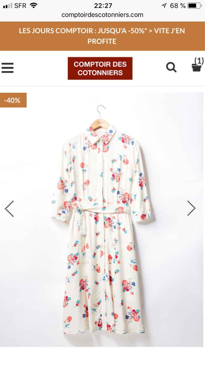 Robe pour le brunch du lendemain - 1