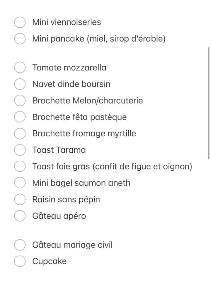 Repas mariage civil maison - 1