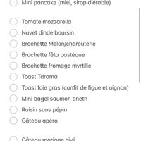 Repas mariage civil maison - 1