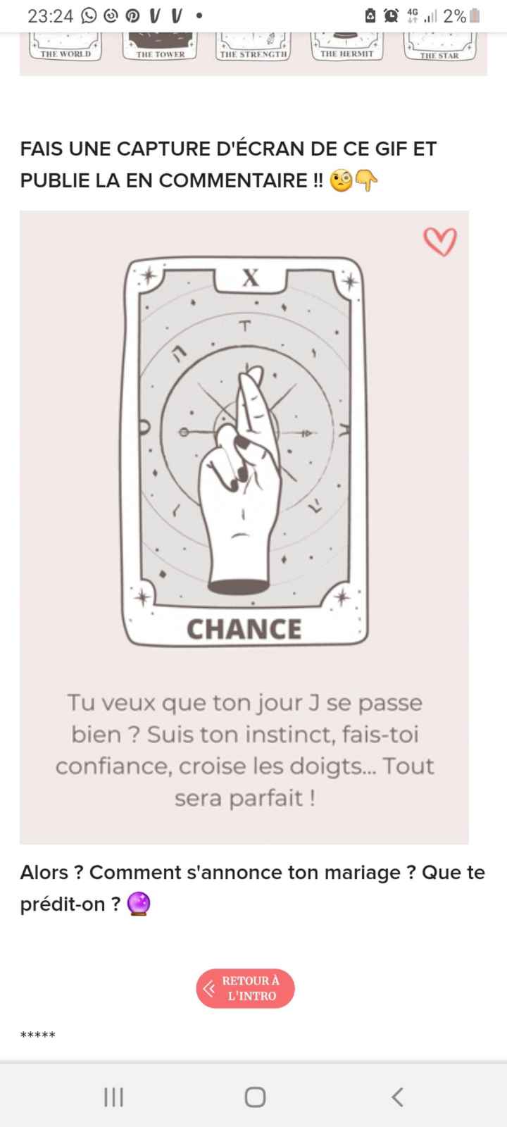 La chance te sourit 🔮😃 - 1