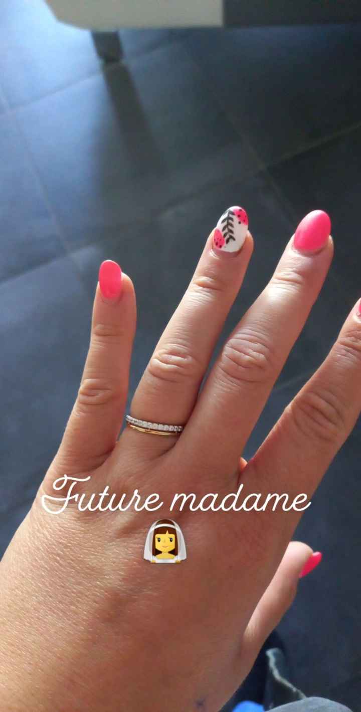 Ta bague de fiançailles sur le Pinterest de Mariages.net ça t'intéresse ? ❤️ - 1