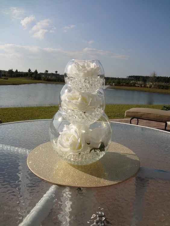 Centre de table bulle