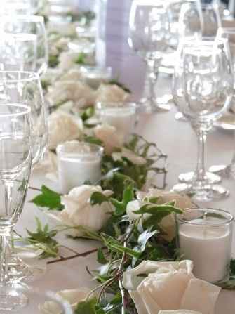 Chemin de table lierre