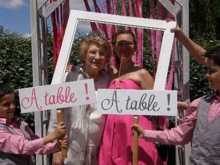 Cadre pour photobooth