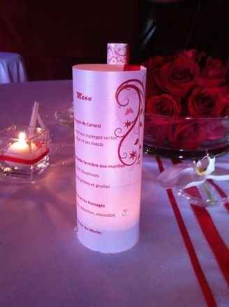 Menu photophore