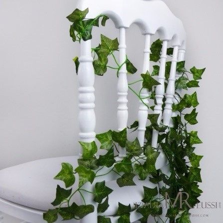 Déco de chaise lierre