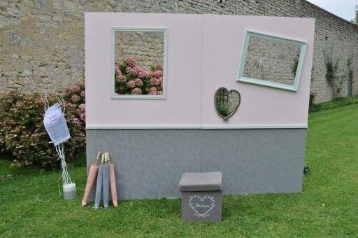 Photobooth rose et gris