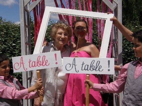 Cadre pour photobooth