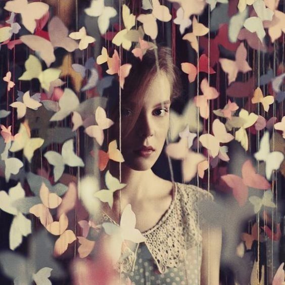 Pluie de papilllons