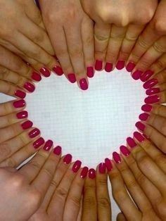 EVJF ongles coeur