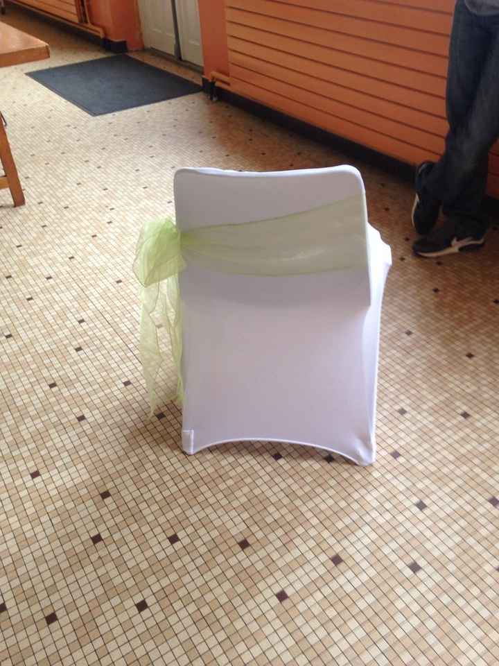 Question housse de chaise - 1