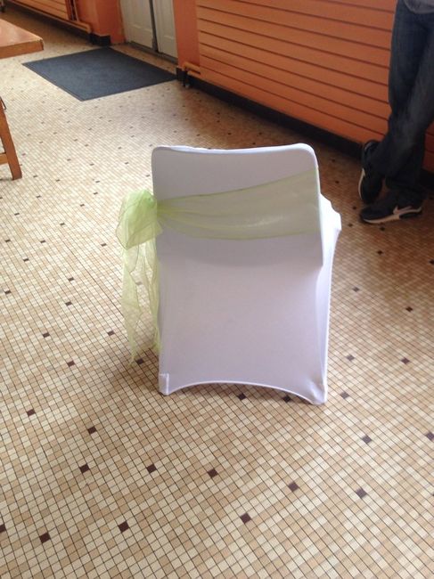 Question housse de chaise - 1