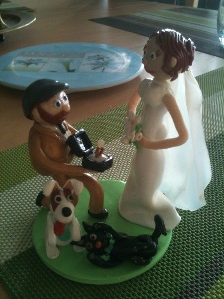 Figurines pour le gâteau - 1