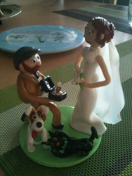 Figurines pour le gâteau - 1