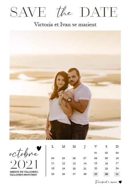 save the date ! - 1