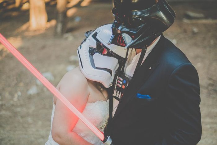 Tu penses quoi de ce mariage Star Wars ? 🖤 1