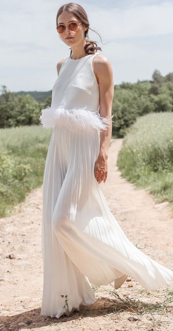 Le look de mariée en pantalon 😍 2