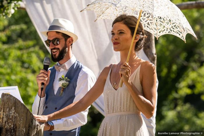 Une ombrelle pour la mariée ? 👰 2