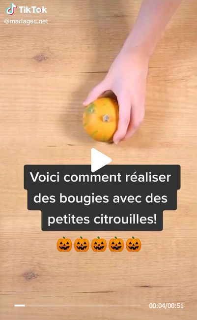 Des bougies plutôt originales 🍂 1