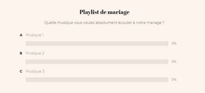 Demande aux invités de t'aider à faire ta playlist de mariage 🎵 - 3