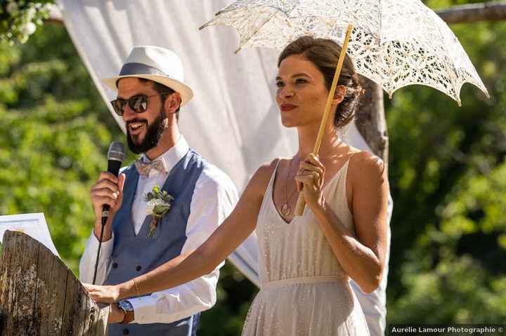 Une ombrelle pour la mariée ? 👰 - 2