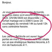 Cherche lieu de réception aux alentours de Nantes - 2