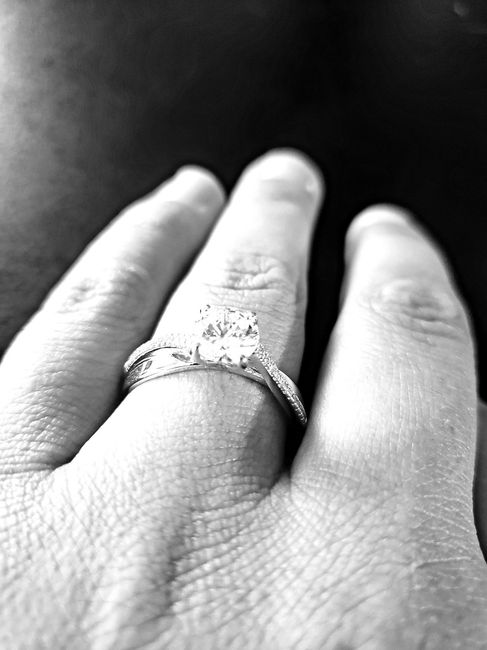 La bague de fiançailles ! 