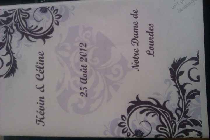 maquette livret de messe