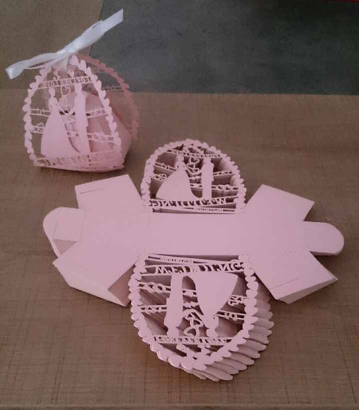 Boîte à dragées reçu - 2