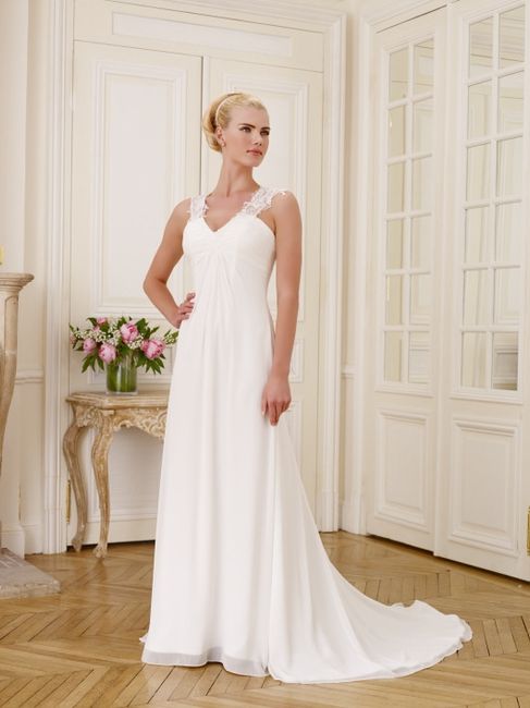 Une robe de mariée , oui ! un bustier , non !!! - 2